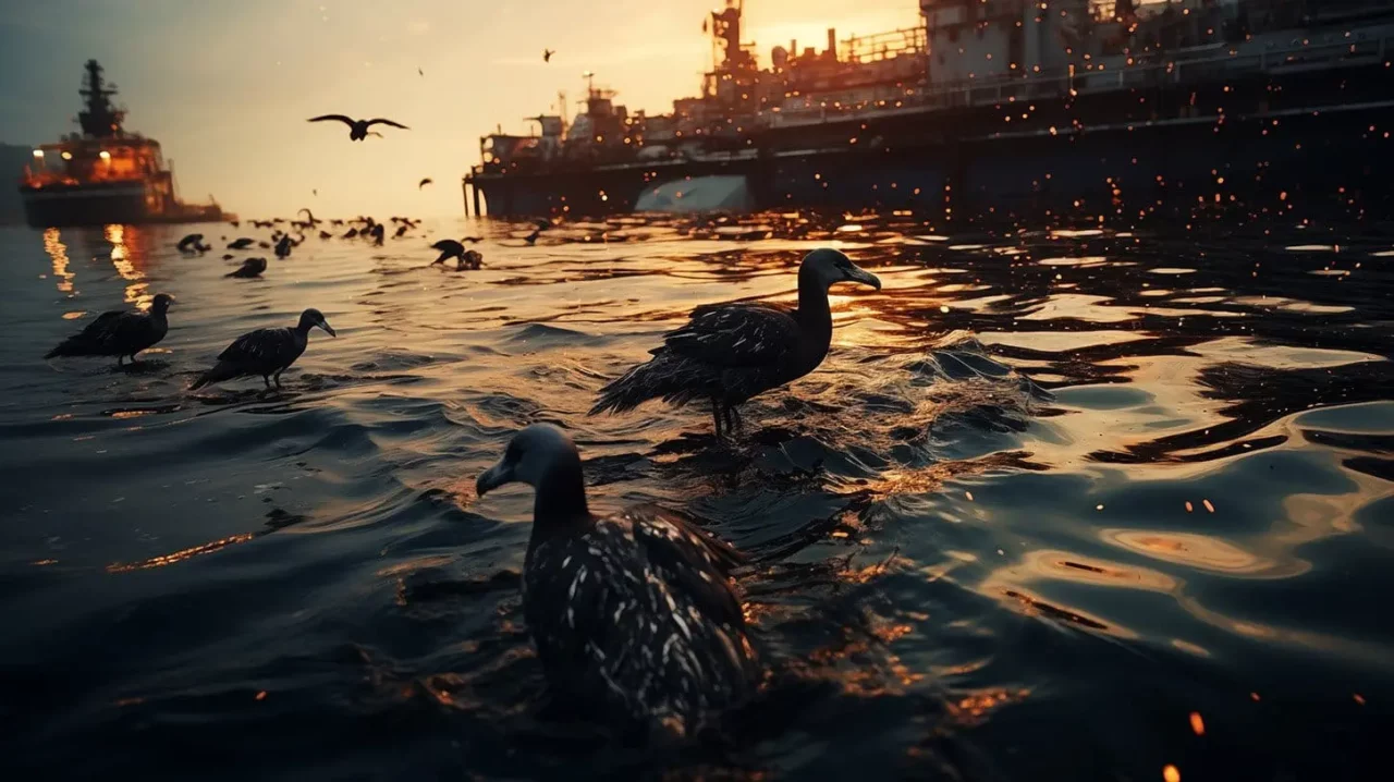Environmental Awareness: Oil Spill bird impact the bird population